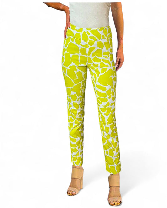 Krazy Larry P507 Pull on Pant - Lime Rocks LIME ROCKS / 0 / P507