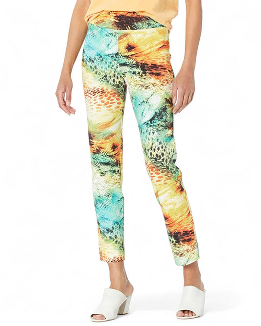 Krazy Larry P507 Pull on Pant - Peacock PEACOCK / 0 / P507