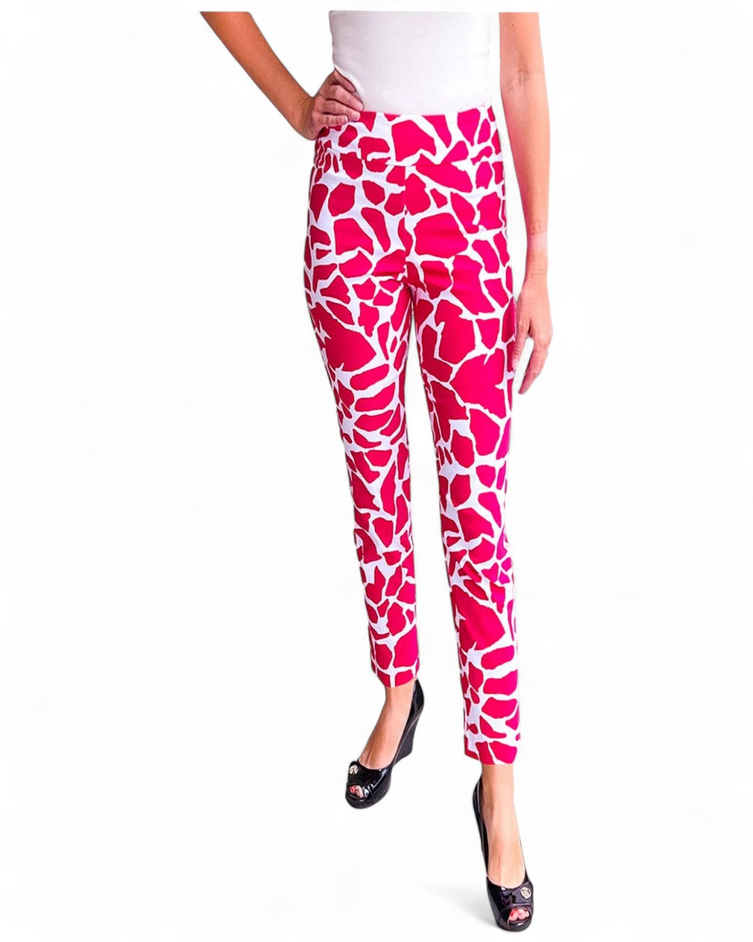 Krazy Larry P507 Pull on Pant - Pink Rocks PINK ROCKS / 0 / P507
