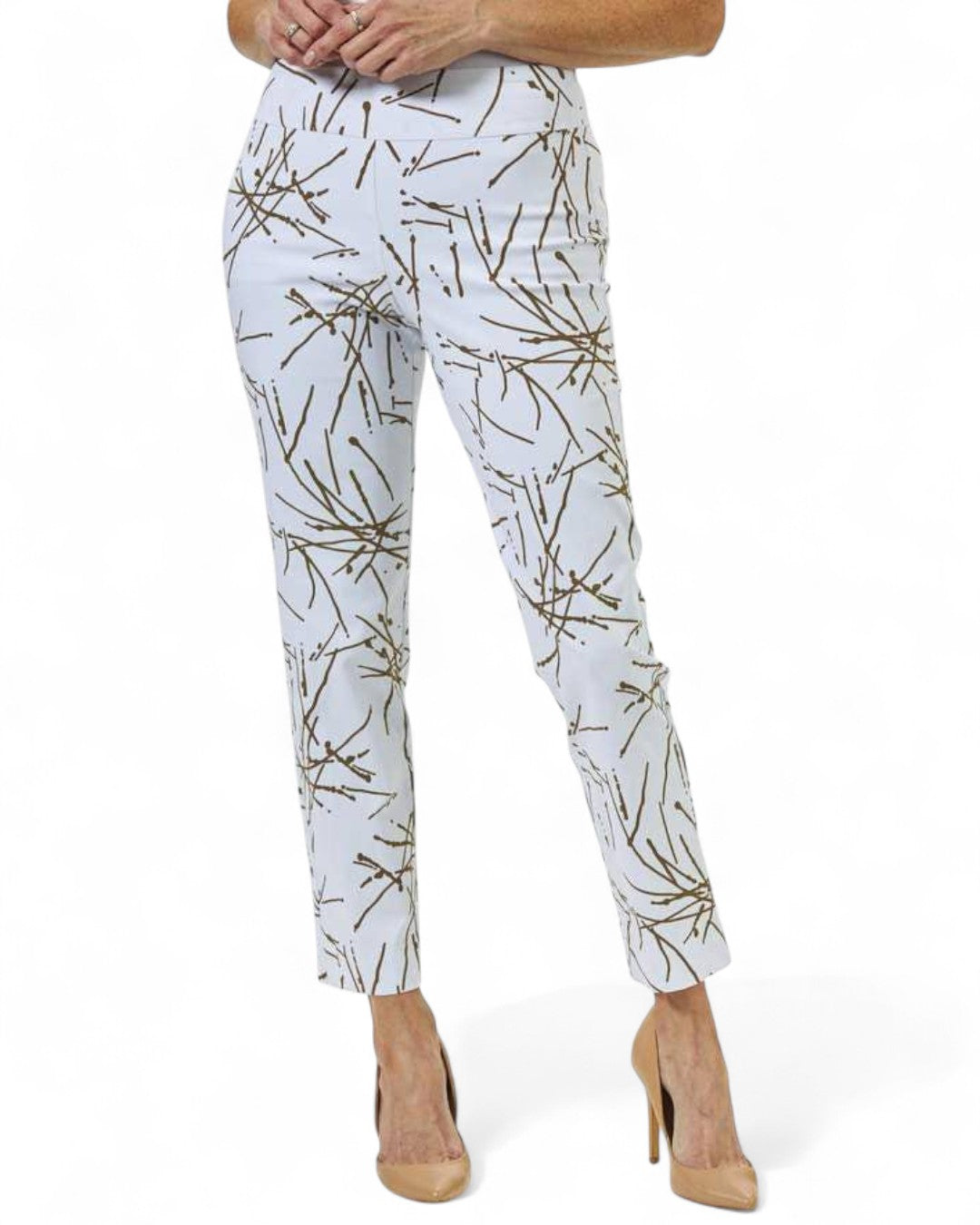 Krazy Larry P507 Pull on Pant - Taupe Firecracker TAUPE FIRECRACKER / 0 / P507